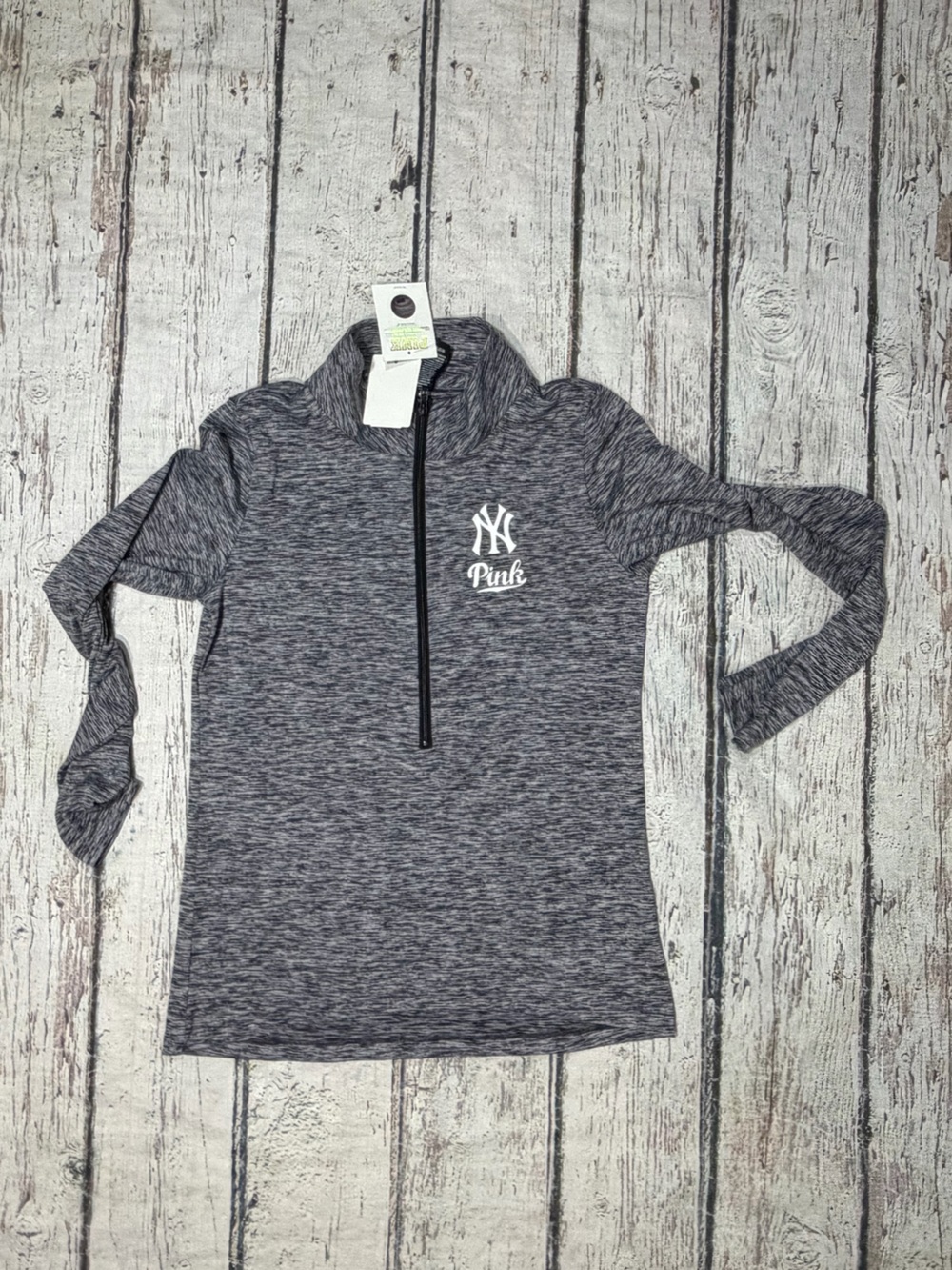 New York Yankees New Pink Victoria's Secret MLB Baseball Pullover Women's